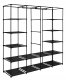 Portable Clothing Wardrobe Storage Organizer, 180x133x44 cm