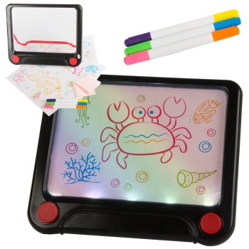 LED Graphic Drawing Tablet, Neon Markers