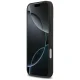 DKNY Repeat Texture Pattern ar tonālo svītru vāciņš iPhone 17 Pro Max – Melns | Phone Case Cover