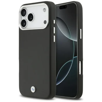 BMW Sign Full Wrapped Metal MagSafe vāciņš Apple iPhone 17 Pro Max, Melns