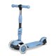 Ricokids Todi 3-Wheel Scooter - Blue & Gray | Kids\' Balance