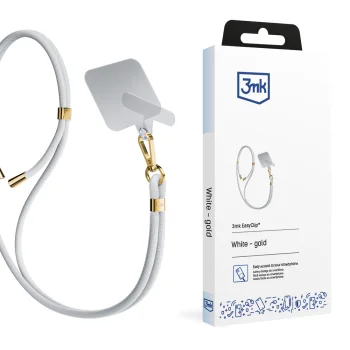 Aksesuāri Balts (zelta) - 3mk EasyClip | Accessories White (gold)