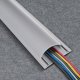 Maclean MCTV-674 Floor Cable Cover, 1m x 70mm, Grey
