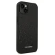 Karl Lagerfeld Glitter Plaque Logo vāciņš iPhone 14 Plus, melns