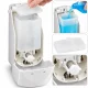 Pie sienas stiprināms šķidro ziepju dozators 900 ml, balts