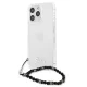 Guess Pearl vāciņš priekš iPhone 13 Pro Max, Transparent Black