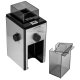Кофемолка DeLonghi KG 89, серебристая