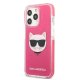 Apple iPhone 13 Pro 6.1\'\' Karl Lagerfeld Choupette Head Case Cover, Fuchsia | Чехол Кейс Бампер...