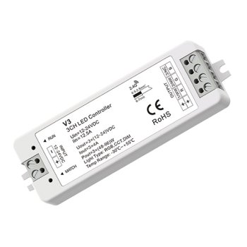 LED Контроллер V3 для RGB/CCT Лент 12-24V 3x4A RF 2.4GHz