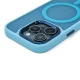 Magnetic Collection Case for iPhone 16 Pro Max with MagSafe, Light Blue