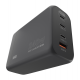 Newell GaN 240W ārējais lādētājs ar 3x USB-C un 1x USB-A, EU