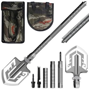 Folding Military Shovel – Multifunctional Survival Tool Kit
