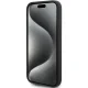 Karl Lagerfeld Silicone Karl Script vāciņš Apple iPhone 15 Pro, Melns