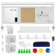 Настольный органайзер / перегородка Ergo Office ER-300 W, белый