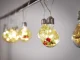 Светодиодная гирлянда Ikonka с декоративными шарами, 3м, 50 LED, теплый...