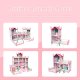 Bērnu Rotaļu Leļļu Māja ar Mēbelēm DIY Konstruktors | Kids Toy Dollhouse with Furniture Constructor