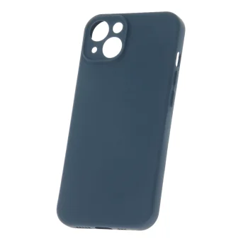 Apple iPhone 15 6.1'' Matt Silicone Color Case Cover, Blue | Silikona Vāciņš Maciņš Apvalks Bampers