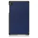 Samsung Galaxy Tab A7 Lite (SM-T220/T225) Tri-fold Stand PU Leather Case Cover, Dark Blue | Planšetdatora Apvalks...