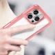 Outer Space Case iPhone 16 Pro Max vāciņš ar gēla rāmi, sarkans