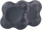 Yoga Knee Pad Cushions for Knees Elbows and Wrists Set of 2, black