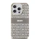 DKNY iPhone 15 Pro vāciņš IML Mono & Stripe MagSafe, bēšs