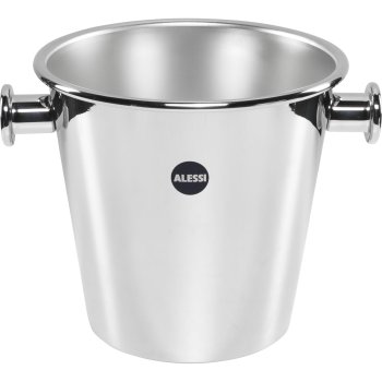 Охладитель для вина Alessi 5052 из нержавеющей стали, серебристый