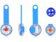 Светящийся LED брелок на ошейник для собак и кошек, USB...