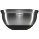 Brabantia Stainless Steel Mixing Bowl with Measuring Scale, 3 L, Matt Silver / Black