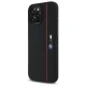 BMW BMHMP16X23SHER iPhone 16 Pro Max 6,9" melns/ melns cietais futrālis Silikona sešstūris Red Line MagSafe |...