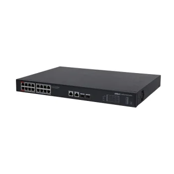 PoE коммутатор DH-PFS3220-16GT-240 1000 Мбит/с 16+2G Uplink