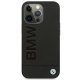 Apple iPhone 13 Pro Max 6,7\" BMW Signature Logo Imprint Magsafe Case Cover (BMHCP13XSLLBK), Black