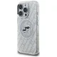 Чехол Karl Lagerfeld IML Glitter Karl & Choupette MagSafe для iPhone 16 Pro Max, Серый