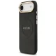 Guess Peony Hot Stamp MagSafe vāciņš priekš iPhone Air, melns