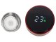Smart Insulated Travel Mug with LED Temperature Display 500ml, Burgundy