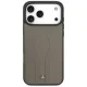 Чехол Mercedes для iPhone 17 Pro Max Leather The Move MagSafe, бежевый