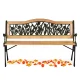 Dārza sols ar atzveltni 123,5x74x48 cm Gardi Tulip Sofotel