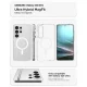 Spigen Ultra Hybrid Mag MagSafe vāciņš priekš Samsung Galaxy S26 Ultra, caurspīdīgs/balts
