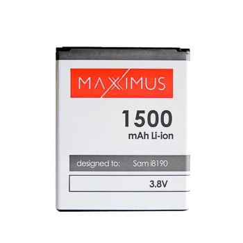Maxximus akumulators paredzēts Samsung i8190 / S7560, 1500mAh