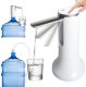 Rechargeable Electric Water Pump Dispenser for Bottles, White
