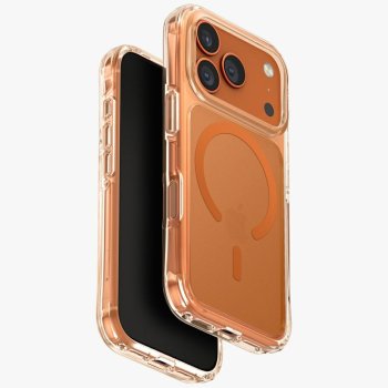Uniq LifePro Xtreme Magclick uzlādes aizsargvāciņš iPhone 17 Pro - oranžs | Phone Case Cover