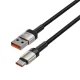 Tech-Protect UltraBoost Evo USB-C / USB-A kabelis 100W 5A 1m, titāna