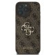 Guess iPhone 16 Pro Case 4G Big Logo, Brown