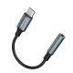 Wozinsky WACM-01 USB-C uz 3.5 mm audio adapteris, melns