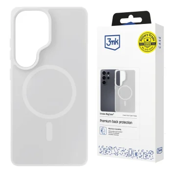 3mk Smoke MagCase vāciņš priekš Samsung Galaxy S26 Ultra, balts