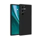 Silikona vāciņš Etteri Silicone Case priekš Samsung Galaxy S25 Ultra, melns