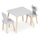 Набор детской мебели Ecotoys 6163: стол и 2 стула Коала
