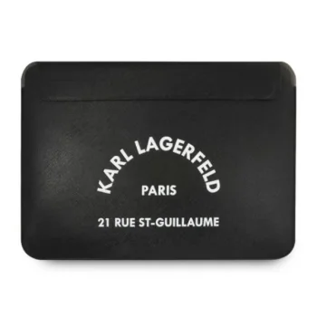 Чехол-конверт Karl Lagerfeld для ноутбука 13" Saffiano RSG, черный