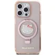 Hello Kitty Ring Stand Glitter MagSafe vāciņš iPhone 15 Pro, Rozā
