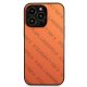 Чехол Karl Lagerfeld Perforated Allover для iPhone 13 Pro Max, оранжевый