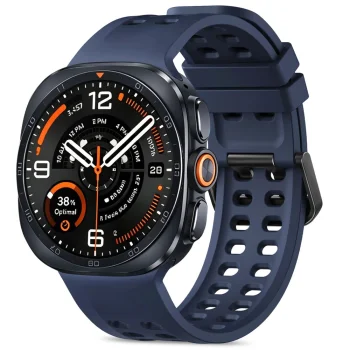 Siksniņa Tech-Protect Silicone Air priekš Samsung Galaxy Watch Ultra 47mm, tumši zila